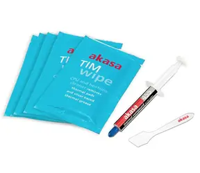 Akasa TIM Wipe Kit / pasta termoprzewodząca + ściereczka do czyszczenia / 5g