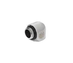 Adapter kątowy BitsPower 90° G1/4" (M) > G1/4" (F), srebrny