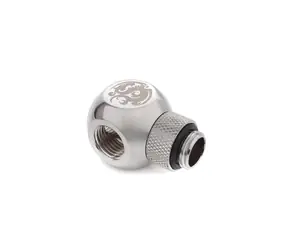 Rozdzielacz TII BitsPower Rotary 1x G1/4 (M) > 2x G1/4" (F) srebrny