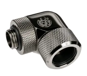 Adapter kątowy BitsPower Advanced Multi-Link 90° G1/4 > 16 mm sztywna rura, czarny
