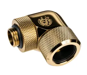 Adapter kątowy BitsPower Advanced Multi-Link 90° G1/4 > 16 mm Hardtube Gold