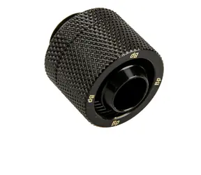 Bezpośrednie połączenie BitsPower G1/4" (M) > Rurka 16/10 mm, matowa, czarna