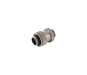 BitsPower Aqua-Pipe II (22-31mm) do zbiorników - 2x gwint G1/4 czarny błyszczący