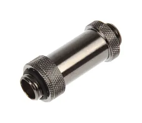 BitsPower Aqua-Pipe II (41-69mm) do zbiorników - 2x gwint G1/4 czarny błyszczący