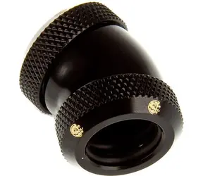 Adapter kątowy BitsPower Multi-Link 30° 12 mm HardTube > 12 mm HardTube matowy czarny