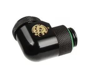 Adapter kątowy BitsPower Multi-Link 90° G1/4 > 12 mm Hardtube Matte Black
