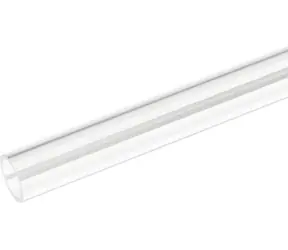 BitsPower Brak Fazowana rurka łącząca PETG 12/10 mm 100 cm przezroczysta