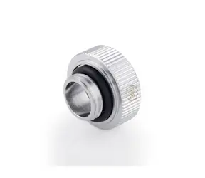 Zestaw BitsPower TouchAqua 2x adapter prosty G1/4 > 16 mm HardTube srebrny