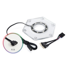 Dodatek BitsPower Hexagon RGB do zbiorników wyrównawczych