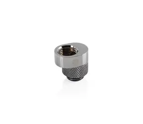 Adapter BitsPower X-Cross G1/4 (M) > G1/4 (F) 5 mm Offset błyszczący czarny