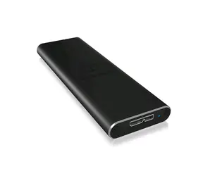 Icy Box IB-183M2 czarny / Zewnętrzne pudełko na M.2 SATA SSD / M.2 2230 i 2242 i 2260 i 2280 / USB micro-B i M.2 SATA B-Key