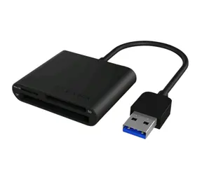 Czytnik kart pamięci zewnętrznej Icy Box IB-CR301-U3 / 3 porty / USB 3.0