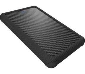 Icy Box IB-223U3a-B czarny / Pudełko zewnętrzne na 1x HDD/SSD / USB 3.0 / ramka silikonowa 