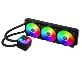 Silverstone IceGem 360 ARGB / 3x 120 mm / 36,6 dB przy 2200 obr./min / Intel i AMD