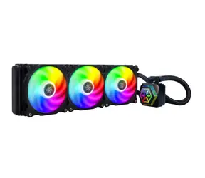 Silverstone Permafrost PF360-ARGB V2 czarny / 3x 120mm / 35,6 dB @ 2200 RPM / Intel i AMD / wyprzedane