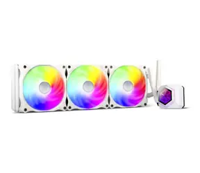 Silverstone Permafrost PF360W-ARGB V2 biały / 3x 120mm / 35,6 dB przy 2200 obr./min / Intel i AMD