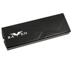 Silverstone RVS03 Zewnętrzna ramka M.2 SSD z USB-C czarna 