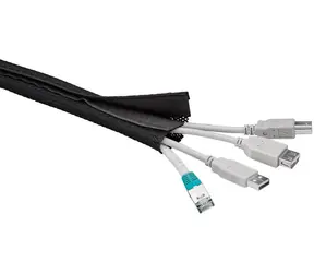 MicroConnect Cablesock z haczykiem i pętelką 1,8 m czarny