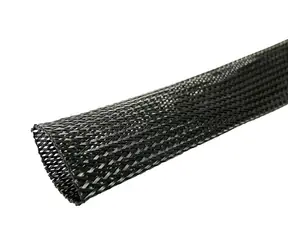 Osłona kablowa MicroConnect Polyester rozciągliwa 50m czarna / średnica kabla maks. 3cm