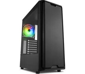 Sharkoon SK3 czarny / RGB / ATX / 1x 120mm / bez zasilacza / strona przezroczysta