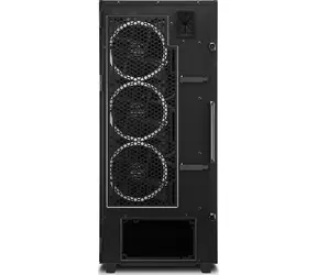 Sharkoon REV300 czarny / ATX / 2x USB 2.0 / 2x USB 3.0 / 1x USB-C / 7x 120mm / Bez zasilacza / strona przezroczysta