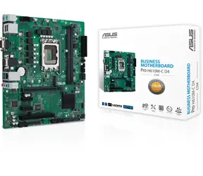 Asus Prime H610M-C D4-CSM / Intel H610 / 4X DDR4 / 1x PCIe 4.0 / 1x GLAN / mATX