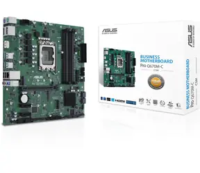 Asus PRO Q670M-C-CSM / Intel Q670M / LGA 1700 / 4X DDR5 / 1x PCIe x16 / 1x LAN 1Gb / mATX