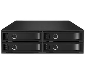 Icy Box IB-2242SSK czarny / Płyta montażowa na 4X 2.5" HDD/SSD / SATA III / Hot-Swap