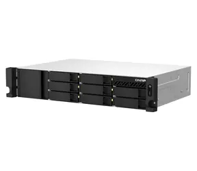 QNAP TS-864eU-RP-4G / 4 rdzenie 2,9 GHz / 4 GB RAM / 8xSATA / 2x2,5 GbE / 1xPCIe / 1xHDMI / 2x źródło / niewielka głębokość