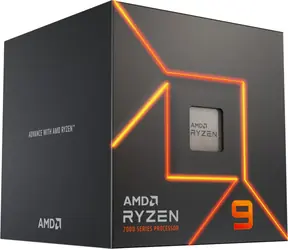 AMD RYZEN 9 7900 @ 3,7 GHz / Turbo 5,4 GHz / 12C24T / L2 12MB L3 64MB / AM5 / Zen 4 / 65W