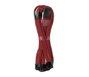 CableMod PRO ModMesh 8-pinowy potrójny przedłużacz PCIe 60cm - Ciemnoczerwony