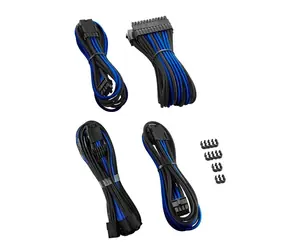 Zestaw przedłużający CableMod PRO ModMesh czarno-niebieski