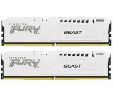 Kingston Fury Beast White 64 GB (2x32 GB) DDR5 5600 MHz EXPO / CL36 / DIMM / On-Die ECC / EXPO / XMP / 1,25 V