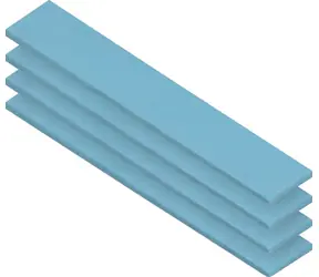 Podkładka termoprzewodząca ARCTIC TP-3 120 x 20 mm - 1,5 mm 4 szt. / gęstość 3,40 g na cm3