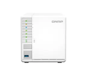 QNAP TS-364-8G / Celeron 2,9 GHz / 8 GB / 3x 3,5" SATA III i 2 x M.2 2280 / 3x USB / 1x 2,5 GLAN
