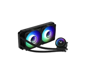 AeroCool Mirage L240 / zestaw chłodzenia wodnego / 2x 120mm / ARGB / Intel i AMD