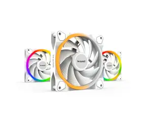 be quiet! LIGHT WINGS PWM HS 120 Triple Pack biały / ARGB / Łożysko Fluid-dynamiczne / 31dB @ 2500RPM / 52.3CFM / 4-pin