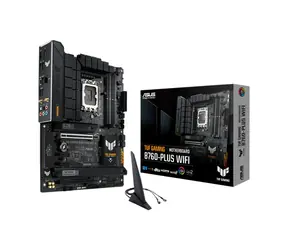 Asus TUF Gaming B760 PLUS WIFI / B760 / LGA 1700 / 4X DDR5 / PCIEx16 / 1x 2.5GLAN / Wi-Fi / ATX