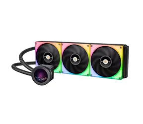 Thermaltake Toughliquid Ultra 420 RGB CPU Liquid AIO chłodzenie wodne / zestaw do chłodzenia wodnego / 420 mm / RGB / wyświetlacz