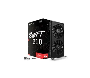 XFX SPEEDSTER SWFT 210 RX 7600 CORE EDITION / 1720-2655 MHz / 8 GB D6 / 128-bit / 1x HDMI + 3x DP / 165 W (8)
