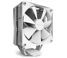 NZXT T120 biały / Chłodnica procesora / 120 mm / 17,9-30,6 dB przy 500 - 1800 obr./min / 4 rurki cieplne / PWM / dla Intel i AMD