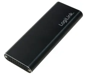 LogiLink UA0314 / Zewnętrzna skrzynka na M.2 SSD / M.2 SATA / USB-C 3.1 Gen 2