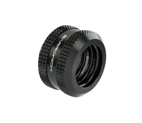 Mocowanie Barrow G1/4 (M) do rurki pełnej 14 mm, czarne
