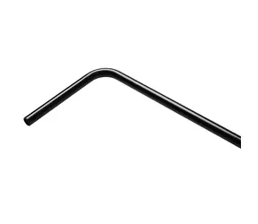 Rura stała Barrow Copper 14/12 długość 630mm - kolano 90° czarna