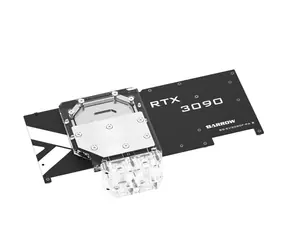 Aktywna płyta tylna Barrow do EVGA FTW3 RTX 3080/3090 RGB, czarna
