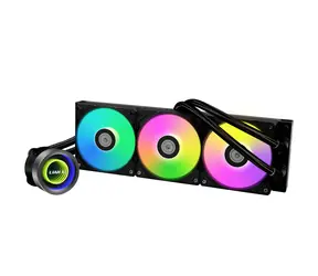 Lian Li GALAHAD II 360 Trinity czarny / 3x 120 mm / podświetlenie ARGB / 300 - 2450 RPM / 35,4 dB / Intel + AMD