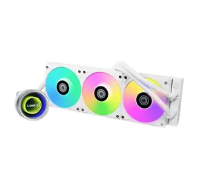 Lian Li GALAHAD II 360 Trinity white / 3x 120 mm / ARGB backlight / 300 - 2450 obr./min / 35.4 dB / Intel + AMD