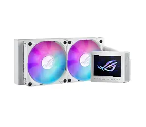 Asus ROG RYUJIN III 240 biały / kompletne chłodzenie wodne procesora / 240 mm / 29,7 dB / 71,6 CFM / maks. 2000 obr./min / ARGB
