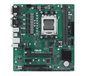 Asus Pro A620-C-CSM / AMD A620 / sc.AM5 / DDR5 / mATX / 2x gniazda RAM / USB-C / HDMI