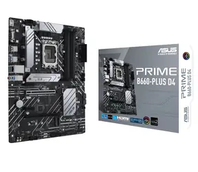 Asus Prime B660- PLUS D4 / Intel B660 / sc.LGA 1700 / DDR4 / ATX / 4X RAM / 7.1